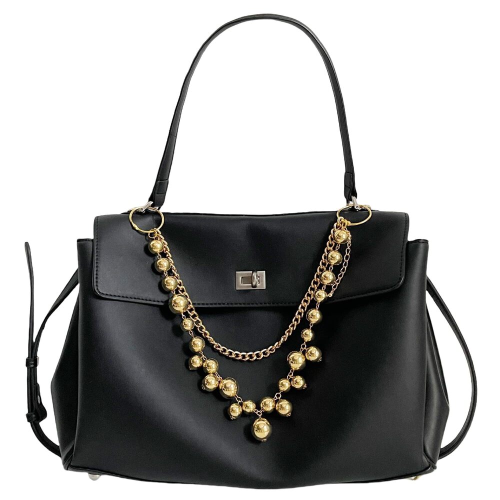 5164 2-layer Pearl Chain Keychain Bag Charms for Handbag Purse Backpack